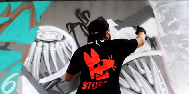 Beragam Gaya Grafiti yang Harus Kamu Tahu Tagging Throw up Wildstyle hingga Stencil